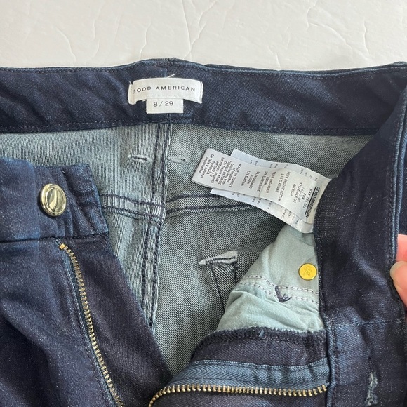 Good American Dark Wash Jeans Size 8 / 29 - Picture 2 of 8